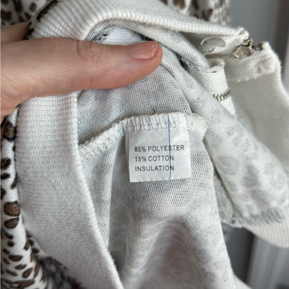 Source Unknown Leopard Print Sweatshirt - image 5